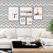 Waterproof Chevron Pattern Wall Sticker 45cm x 3meter (1 Pc)